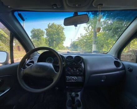 Синий Дэу Матиз, объемом двигателя 0.8 л и пробегом 123 тыс. км за 1350 $, фото 6 на Automoto.ua