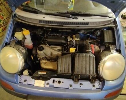 Синий Дэу Матиз, объемом двигателя 0.8 л и пробегом 102 тыс. км за 2800 $, фото 3 на Automoto.ua