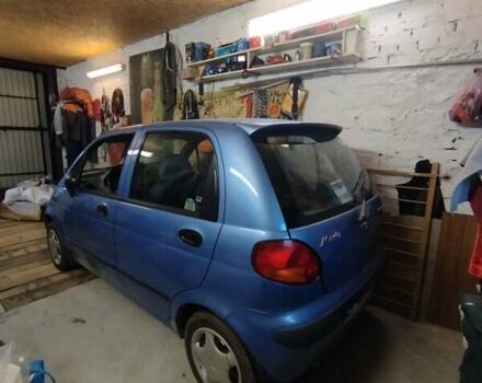 Синий Дэу Матиз, объемом двигателя 0.8 л и пробегом 102 тыс. км за 2800 $, фото 2 на Automoto.ua