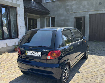 Синий Дэу Матиз, объемом двигателя 0.8 л и пробегом 124 тыс. км за 1700 $, фото 4 на Automoto.ua