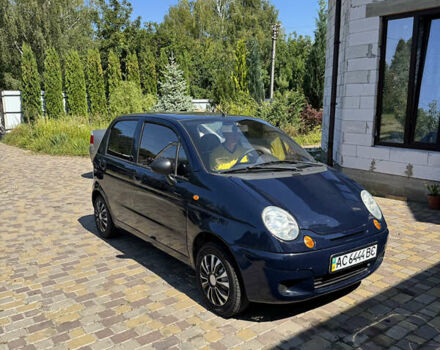 Синий Дэу Матиз, объемом двигателя 0.8 л и пробегом 124 тыс. км за 1700 $, фото 3 на Automoto.ua