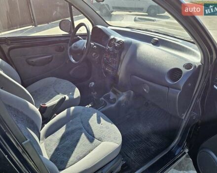 Синій Деу Матіз, об'ємом двигуна 0.8 л та пробігом 200 тис. км за 1200 $, фото 11 на Automoto.ua