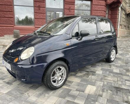 Синий Дэу Матиз, объемом двигателя 0.8 л и пробегом 144 тыс. км за 2650 $, фото 1 на Automoto.ua