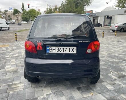 Синий Дэу Матиз, объемом двигателя 0.8 л и пробегом 144 тыс. км за 2650 $, фото 4 на Automoto.ua