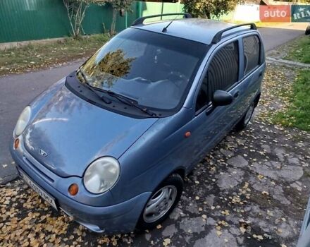 Синій Деу Матіз, об'ємом двигуна 0.8 л та пробігом 98 тис. км за 2400 $, фото 2 на Automoto.ua