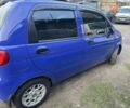 Синий Дэу Матиз, объемом двигателя 0.8 л и пробегом 143 тыс. км за 3300 $, фото 3 на Automoto.ua