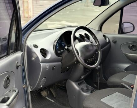 Синий Дэу Матиз, объемом двигателя 0.8 л и пробегом 86 тыс. км за 3500 $, фото 5 на Automoto.ua