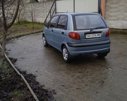 Синий Дэу Матиз, объемом двигателя 0.8 л и пробегом 120 тыс. км за 2200 $, фото 4 на Automoto.ua