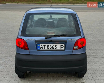 Синий Дэу Матиз, объемом двигателя 1 л и пробегом 144 тыс. км за 1600 $, фото 11 на Automoto.ua