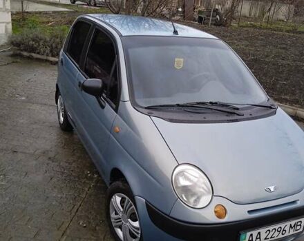 Синий Дэу Матиз, объемом двигателя 0.8 л и пробегом 120 тыс. км за 2200 $, фото 3 на Automoto.ua