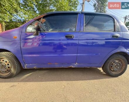 Синій Деу Матіз, об'ємом двигуна 0.8 л та пробігом 103 тис. км за 1750 $, фото 3 на Automoto.ua