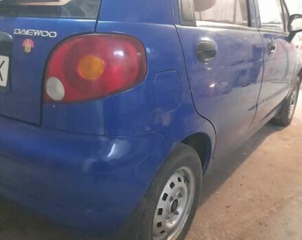 Синий Дэу Матиз, объемом двигателя 0.8 л и пробегом 79 тыс. км за 2500 $, фото 6 на Automoto.ua