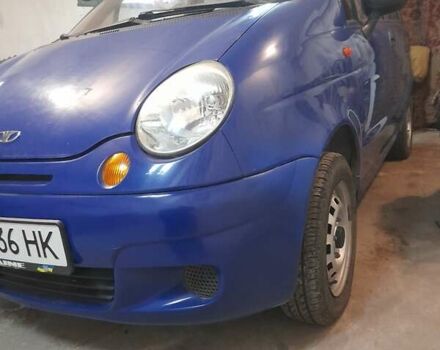 Синий Дэу Матиз, объемом двигателя 0.8 л и пробегом 79 тыс. км за 2500 $, фото 7 на Automoto.ua