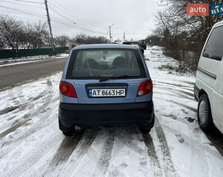Синий Дэу Матиз, объемом двигателя 1 л и пробегом 145 тыс. км за 1700 $, фото 2 на Automoto.ua