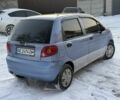 Синий Дэу Матиз, объемом двигателя 0.8 л и пробегом 555 тыс. км за 1375 $, фото 4 на Automoto.ua