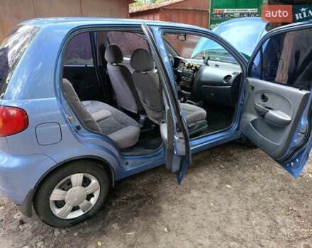 Синій Деу Матіз, об'ємом двигуна 0.8 л та пробігом 141 тис. км за 2400 $, фото 9 на Automoto.ua