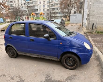Синій Деу Матіз, об'ємом двигуна 0.8 л та пробігом 150 тис. км за 950 $, фото 4 на Automoto.ua