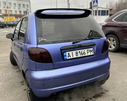 Синий Дэу Матиз, объемом двигателя 0.8 л и пробегом 174 тыс. км за 2300 $, фото 1 на Automoto.ua