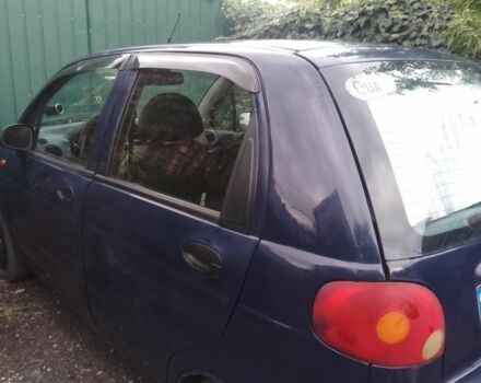 Синий Дэу Матиз, объемом двигателя 0.8 л и пробегом 143 тыс. км за 1781 $, фото 1 на Automoto.ua