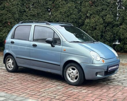 Синий Дэу Матиз, объемом двигателя 0.8 л и пробегом 133 тыс. км за 3300 $, фото 1 на Automoto.ua