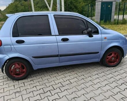 Синий Дэу Матиз, объемом двигателя 0.8 л и пробегом 167 тыс. км за 2000 $, фото 3 на Automoto.ua