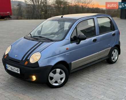 Синий Дэу Матиз, объемом двигателя 1 л и пробегом 144 тыс. км за 1600 $, фото 2 на Automoto.ua