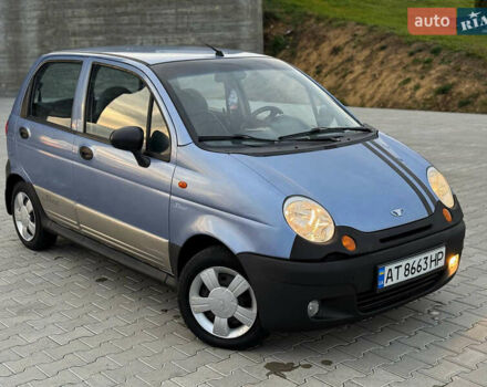 Синий Дэу Матиз, объемом двигателя 1 л и пробегом 144 тыс. км за 1599 $, фото 6 на Automoto.ua