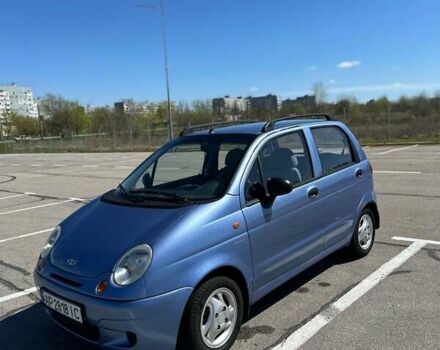 Синий Дэу Матиз, объемом двигателя 0.8 л и пробегом 116 тыс. км за 2700 $, фото 1 на Automoto.ua
