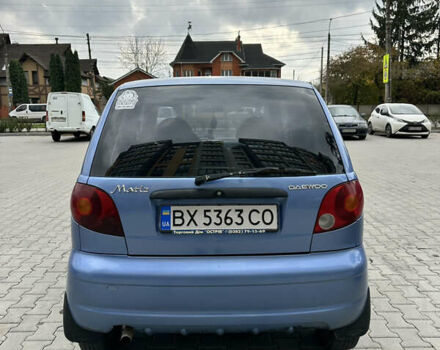 Синий Дэу Матиз, объемом двигателя 0.8 л и пробегом 171 тыс. км за 2650 $, фото 4 на Automoto.ua