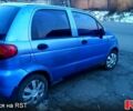 Синий Дэу Матиз, объемом двигателя 0.8 л и пробегом 250 тыс. км за 1550 $, фото 4 на Automoto.ua