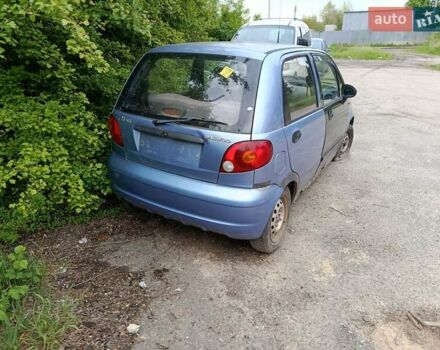 Синій Деу Матіз, об'ємом двигуна 1 л та пробігом 100 тис. км за 600 $, фото 4 на Automoto.ua