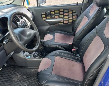 Синий Дэу Матиз, объемом двигателя 1 л и пробегом 170 тыс. км за 1500 $, фото 5 на Automoto.ua