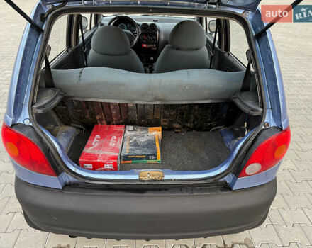 Синий Дэу Матиз, объемом двигателя 1 л и пробегом 144 тыс. км за 1600 $, фото 35 на Automoto.ua