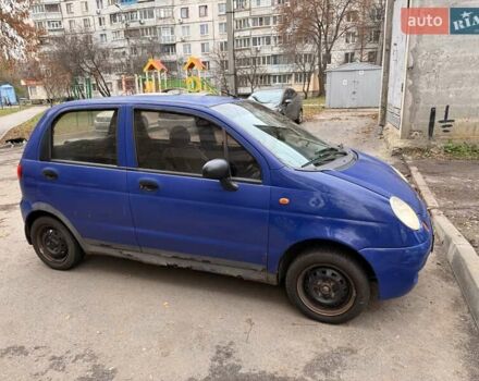 Синій Деу Матіз, об'ємом двигуна 0.8 л та пробігом 150 тис. км за 950 $, фото 3 на Automoto.ua