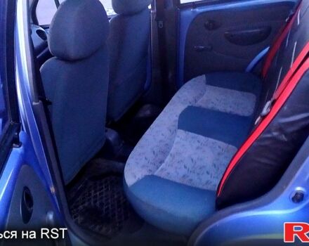 Синий Дэу Матиз, объемом двигателя 0.8 л и пробегом 250 тыс. км за 1550 $, фото 10 на Automoto.ua
