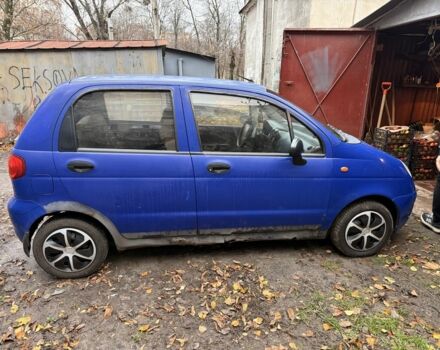 Синій Деу Матіз, об'ємом двигуна 0.8 л та пробігом 150 тис. км за 950 $, фото 3 на Automoto.ua