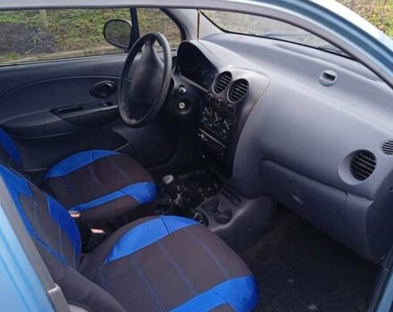 Синий Дэу Матиз, объемом двигателя 0.8 л и пробегом 120 тыс. км за 2200 $, фото 8 на Automoto.ua