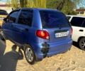 Синий Дэу Матиз, объемом двигателя 0.8 л и пробегом 143 тыс. км за 1800 $, фото 2 на Automoto.ua