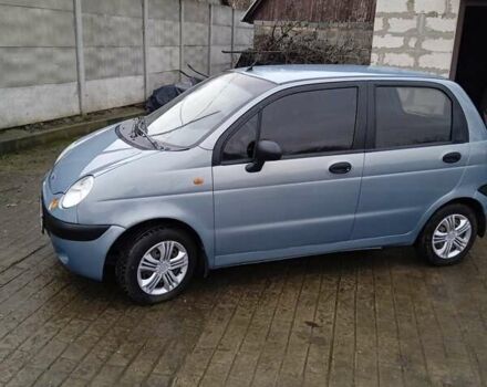 Синий Дэу Матиз, объемом двигателя 0.8 л и пробегом 120 тыс. км за 2200 $, фото 2 на Automoto.ua