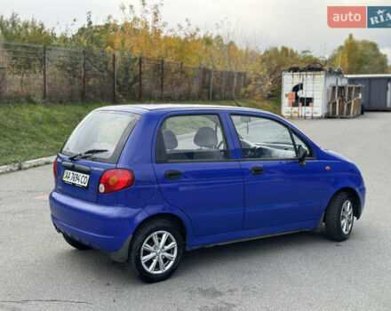 Синий Дэу Матиз, объемом двигателя 0.8 л и пробегом 132 тыс. км за 2799 $, фото 2 на Automoto.ua