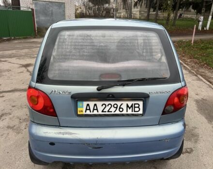 Синій Деу Матіз, об'ємом двигуна 0.8 л та пробігом 117 тис. км за 900 $, фото 6 на Automoto.ua