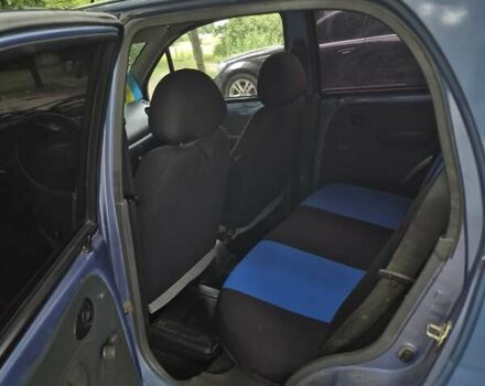 Синій Деу Матіз, об'ємом двигуна 0.8 л та пробігом 98 тис. км за 1800 $, фото 3 на Automoto.ua