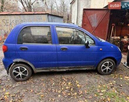 Синій Деу Матіз, об'ємом двигуна 0.8 л та пробігом 150 тис. км за 950 $, фото 6 на Automoto.ua