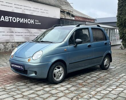 Синий Дэу Матиз, объемом двигателя 0.8 л и пробегом 133 тыс. км за 3300 $, фото 7 на Automoto.ua