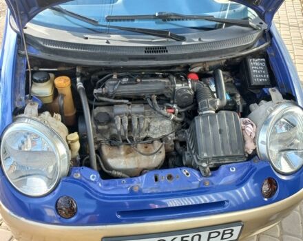 Синий Дэу Матиз, объемом двигателя 1 л и пробегом 170 тыс. км за 1500 $, фото 7 на Automoto.ua