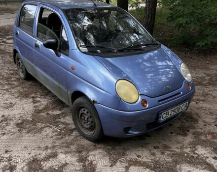 Синий Дэу Матиз, объемом двигателя 0.8 л и пробегом 2 тыс. км за 800 $, фото 1 на Automoto.ua