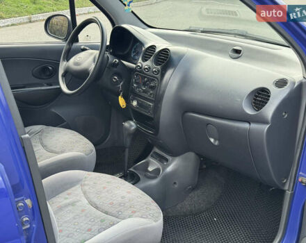 Синий Дэу Матиз, объемом двигателя 0.8 л и пробегом 132 тыс. км за 2799 $, фото 18 на Automoto.ua