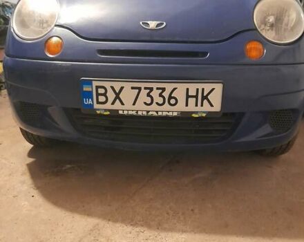 Синий Дэу Матиз, объемом двигателя 0.8 л и пробегом 79 тыс. км за 2500 $, фото 1 на Automoto.ua
