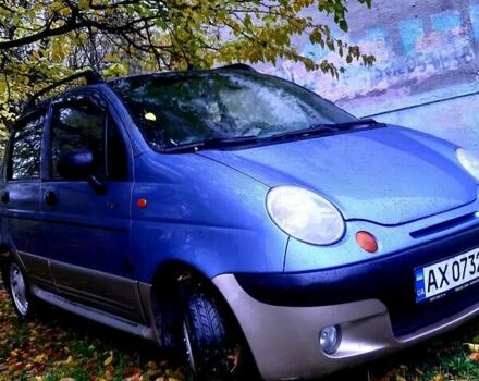 Синий Дэу Матиз, объемом двигателя 1 л и пробегом 251 тыс. км за 1999 $, фото 1 на Automoto.ua