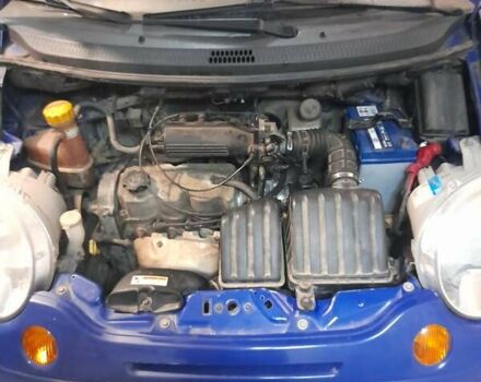 Синий Дэу Матиз, объемом двигателя 0.8 л и пробегом 79 тыс. км за 2500 $, фото 18 на Automoto.ua